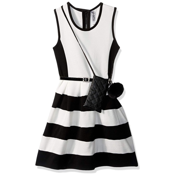 Black and White Dresses Girls Size 12